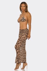 2722 Kali Leopard Bikini Set (Color: Leopard, size: S)