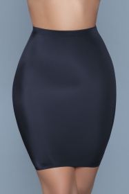 2005 Slimin' Shapewear Slip Skirt (Color: black, size: S/M)