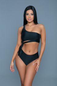 2282 Kiara Swimsuit (Color: black, size: S)