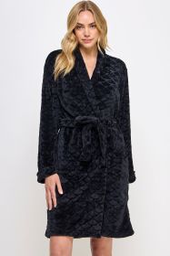 2490 Ariel Robe (Color: black, size: 1X/2X)