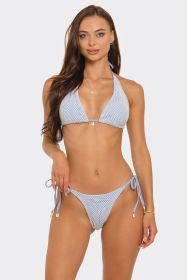 2527 Allegra Bikini Set (Color: Blue, size: XL)
