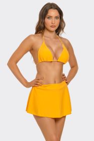 2538 Millie Bikini Set (Color: Yellow, size: 3X)