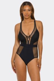2720 Elvira Swimsuit (Color: black, size: 3X)