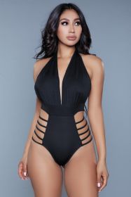 1972 Willow Swimsuit (Color: black, size: S)
