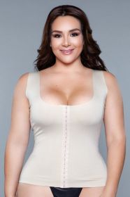 2041 Miraculous Shapewear Top (Color: Nude, size: L/XL)