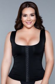 2041 Miraculous Shapewear Top (Color: black, size: L/XL)