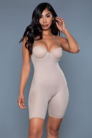 2173 Ultra Shaping Bodyshaper (Color: Nude, size: L/XL)