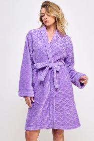 2490 Ariel Robe (Color: Purple, size: S/M)